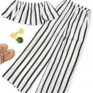 White and Black ZAFUL 2 piece set, sz M